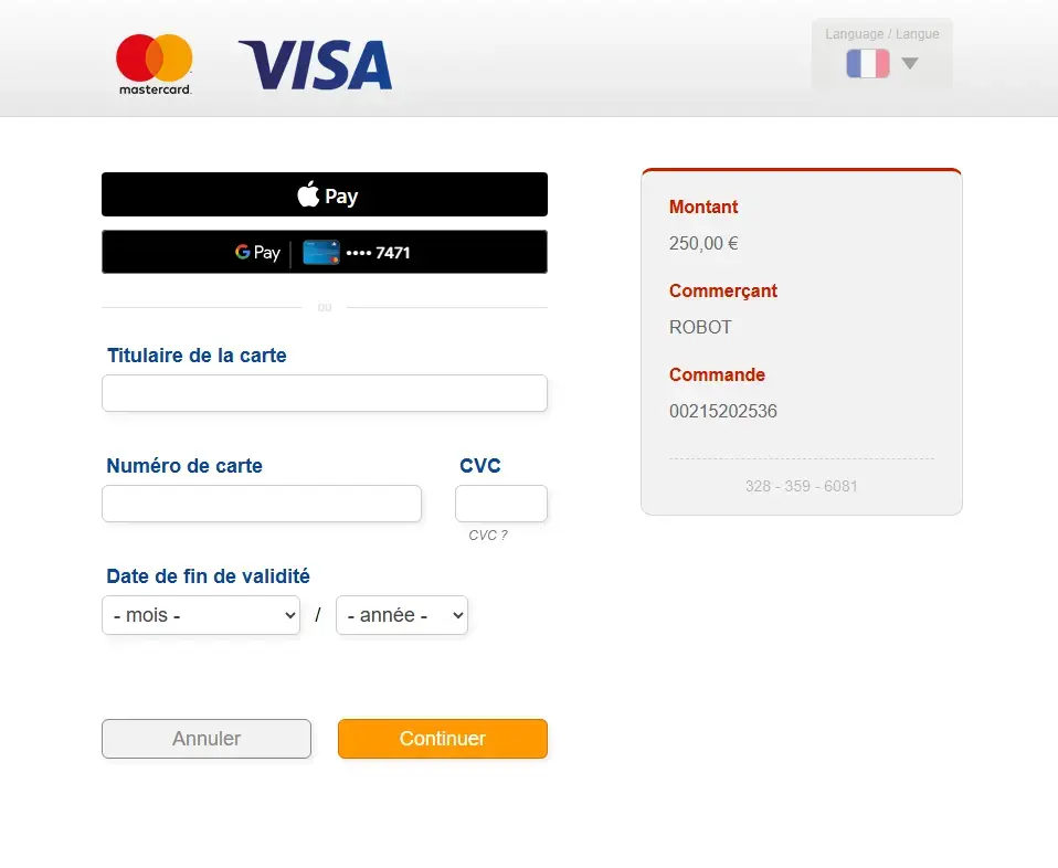 Application Euro Trading